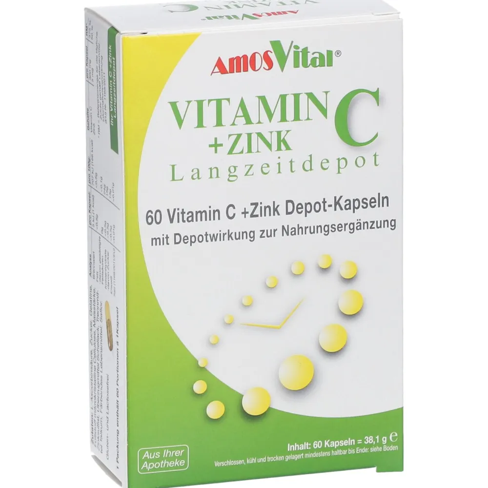 AmosVital® Vitamin C+Zink Depot Kapseln> Online