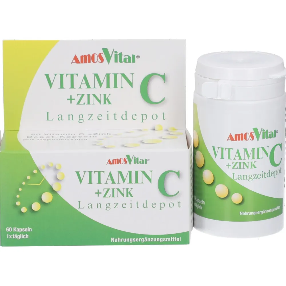 AmosVital® Vitamin C+Zink Depot Kapseln> Online