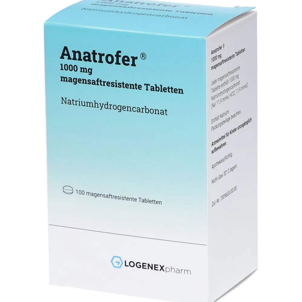 ANATROFER 1000 mg magensaftresistente Tabletten> Best