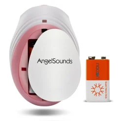 - JPD-100S(mini) Solo - Ultraschall Fetal-Doppler - Cremeweiß-Pink><noscript><img width=