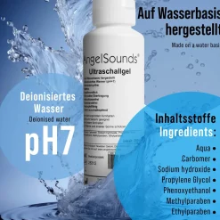 Ultraschallgel 250 ml - Sonographie Gel für Fetal-Doppler und Ultraschallgeräte><noscript><img width=