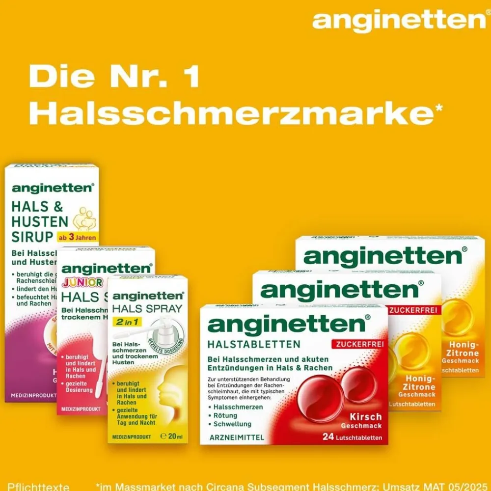 anginetten® Halstabletten zuckerfrei| Outlet