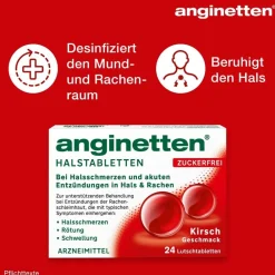 anginetten® Halstabletten zuckerfrei mit Kirschgeschmack><noscript><img width=