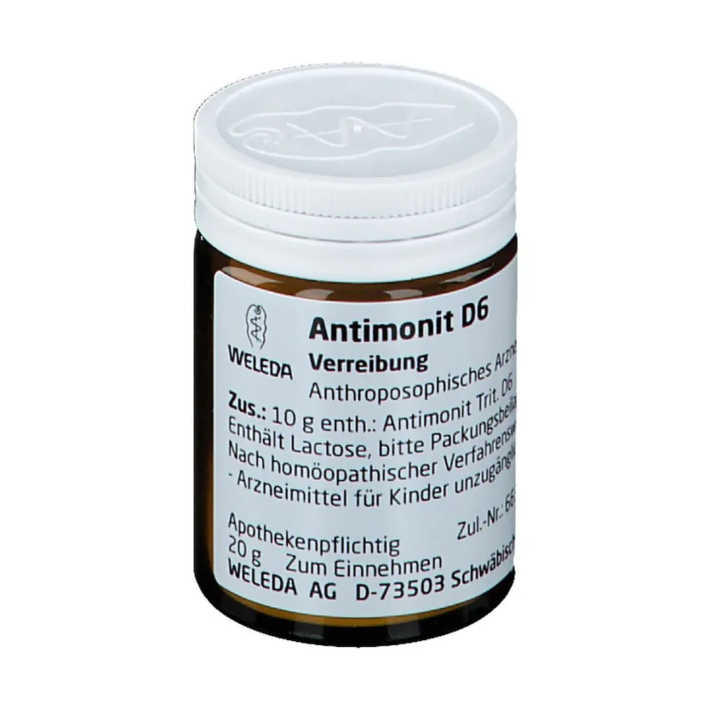 Antimonit D6>WELEDA Discount
