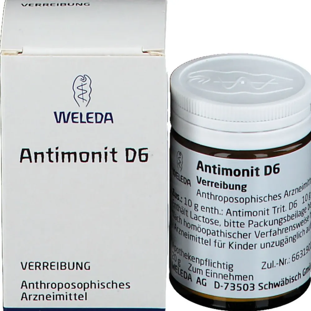 Antimonit D6>WELEDA Discount