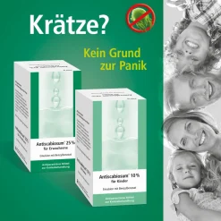 Antiscabiosum® 25 % für Erwachsene bei Krätze> Best