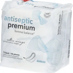 antiseptic premium femme balance® Damenbinden| Online
