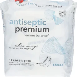 antiseptic premium femme balance® Damenbinden| Online