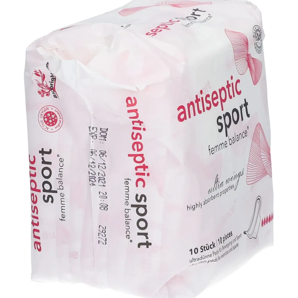 antiseptic sport femme balance® Damenbinden> Sale