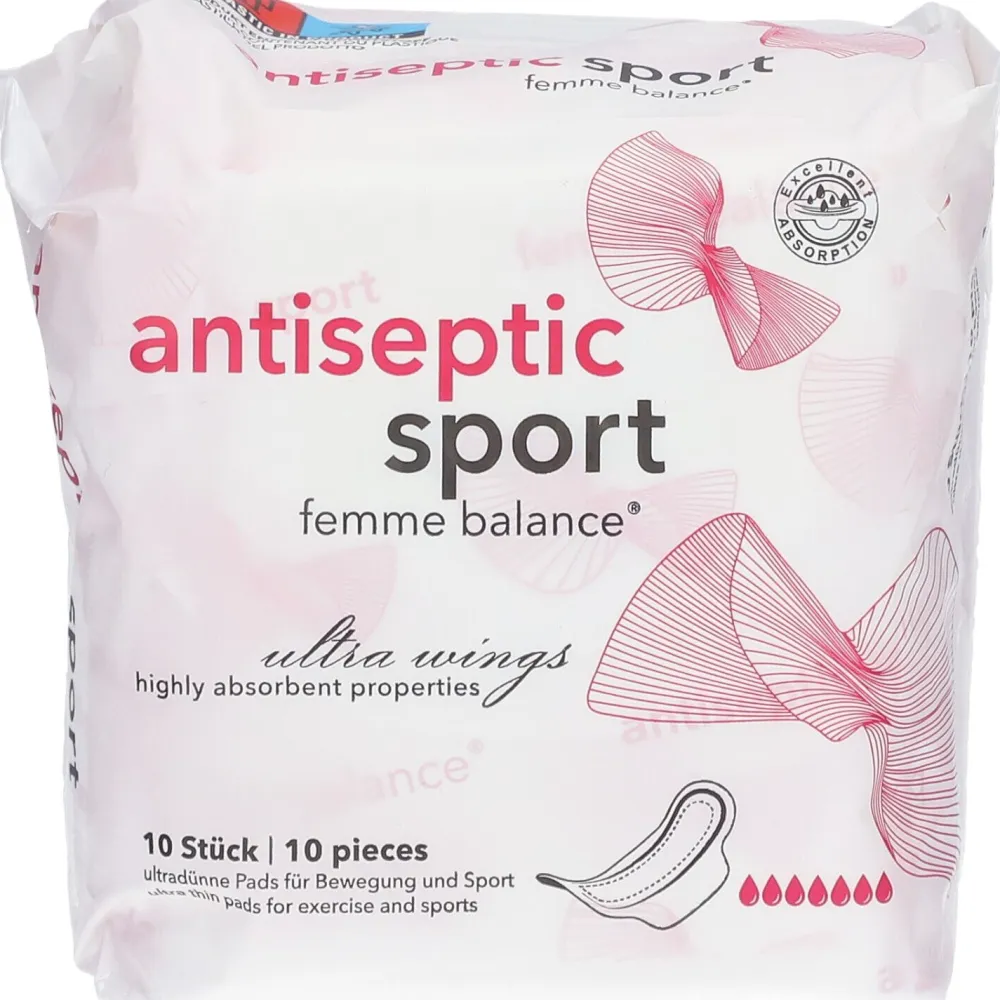 antiseptic sport femme balance® Damenbinden> Sale