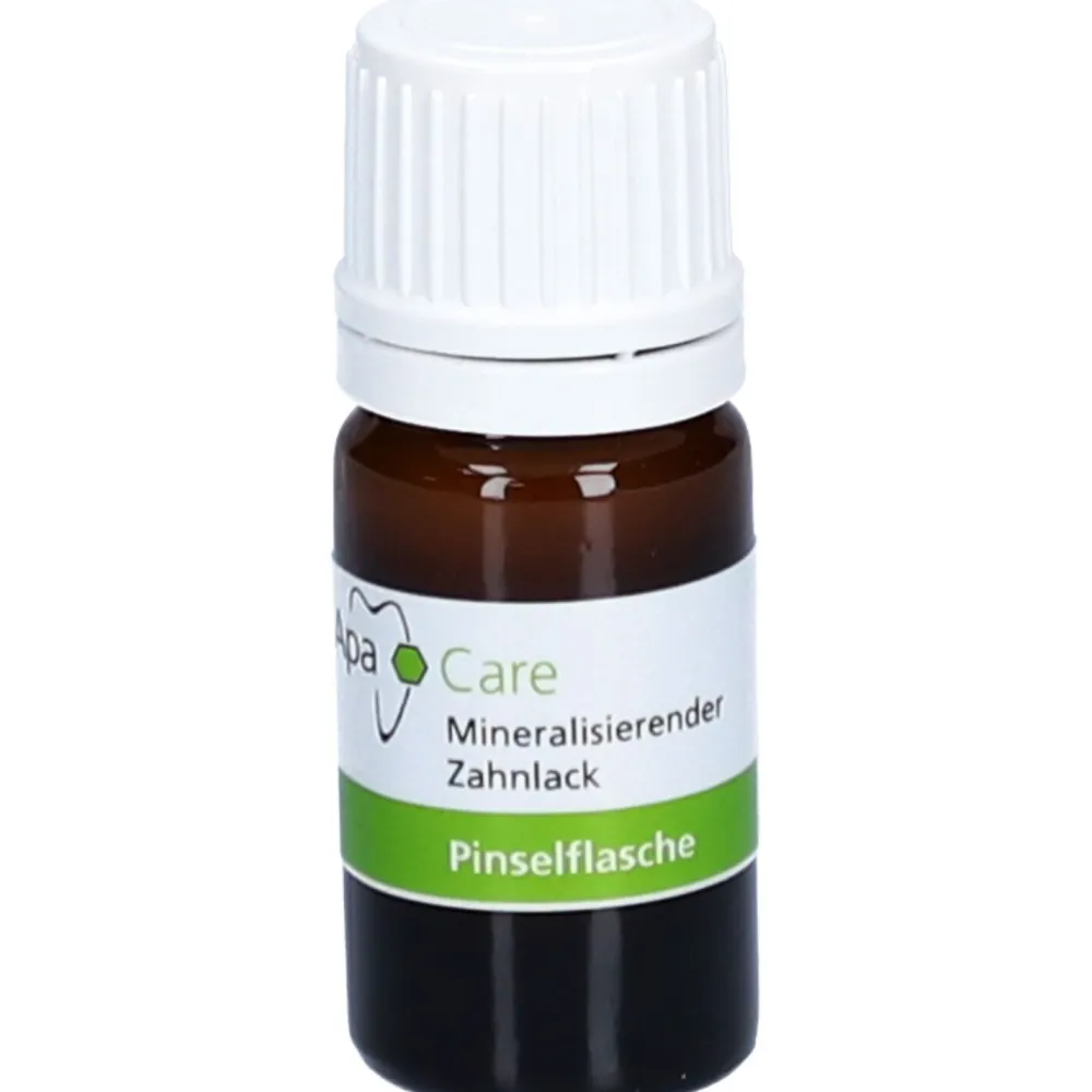 Zahnlack in der Pinselflasche|ApaCare