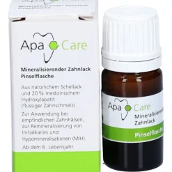 Zahnlack in der Pinselflasche|ApaCare