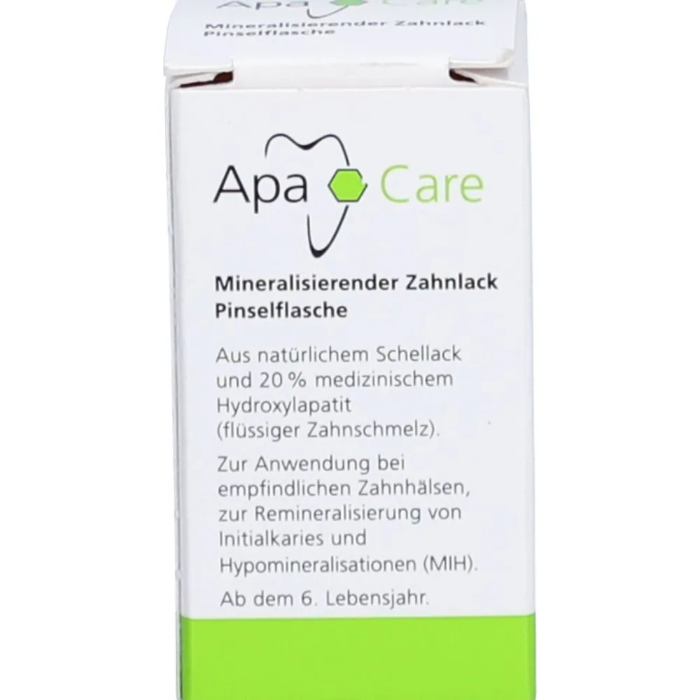 Zahnlack in der Pinselflasche|ApaCare