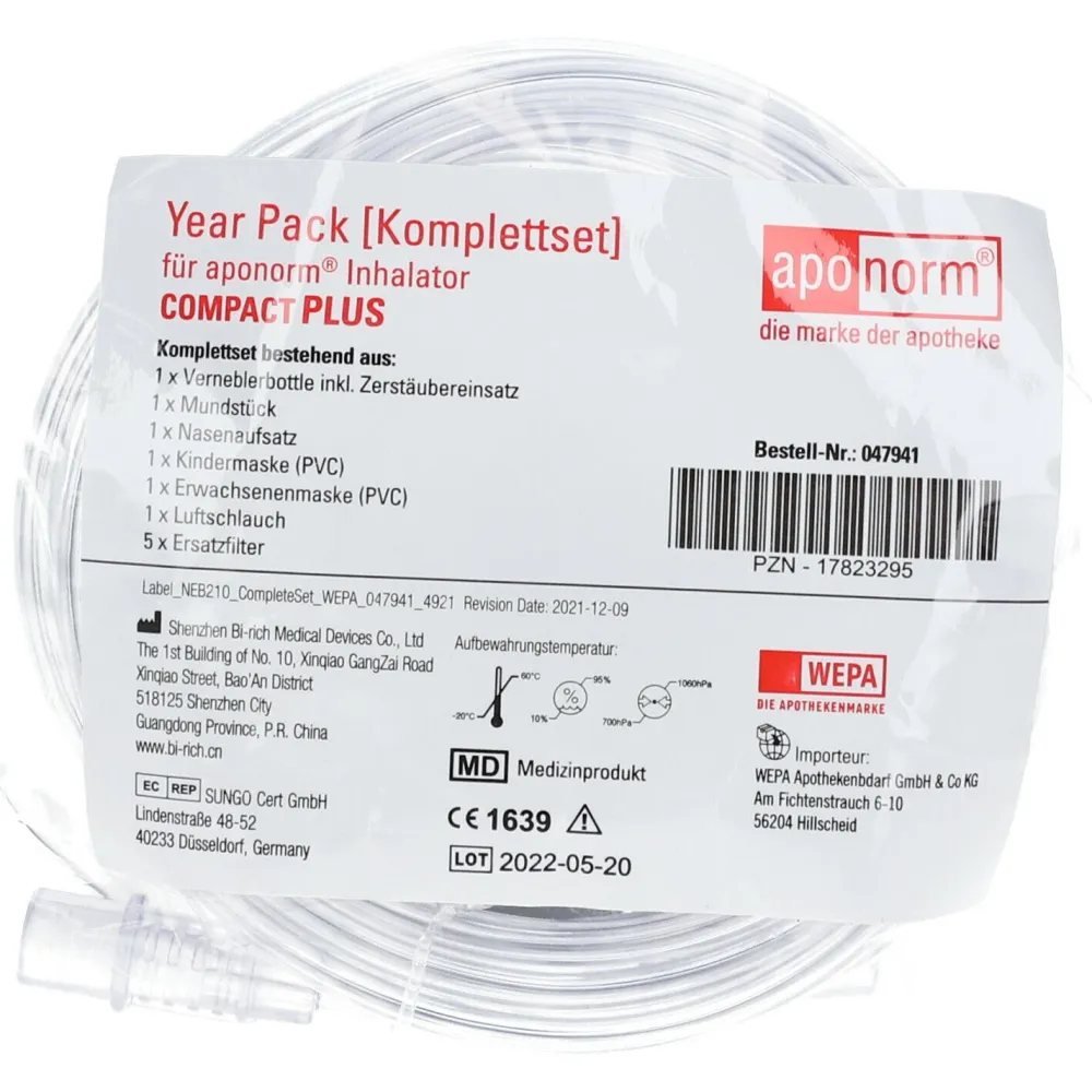 ® Inhalator Compact PLUS Year Pack Komplettset>Aponorm Outlet