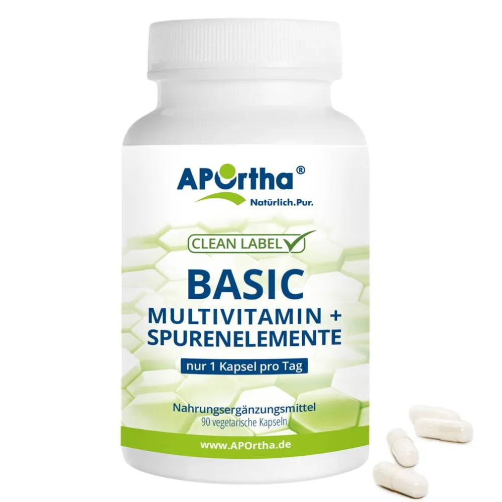 ® BASIC Multivitamin + Spurenelemente - Kapseln|Aportha Outlet