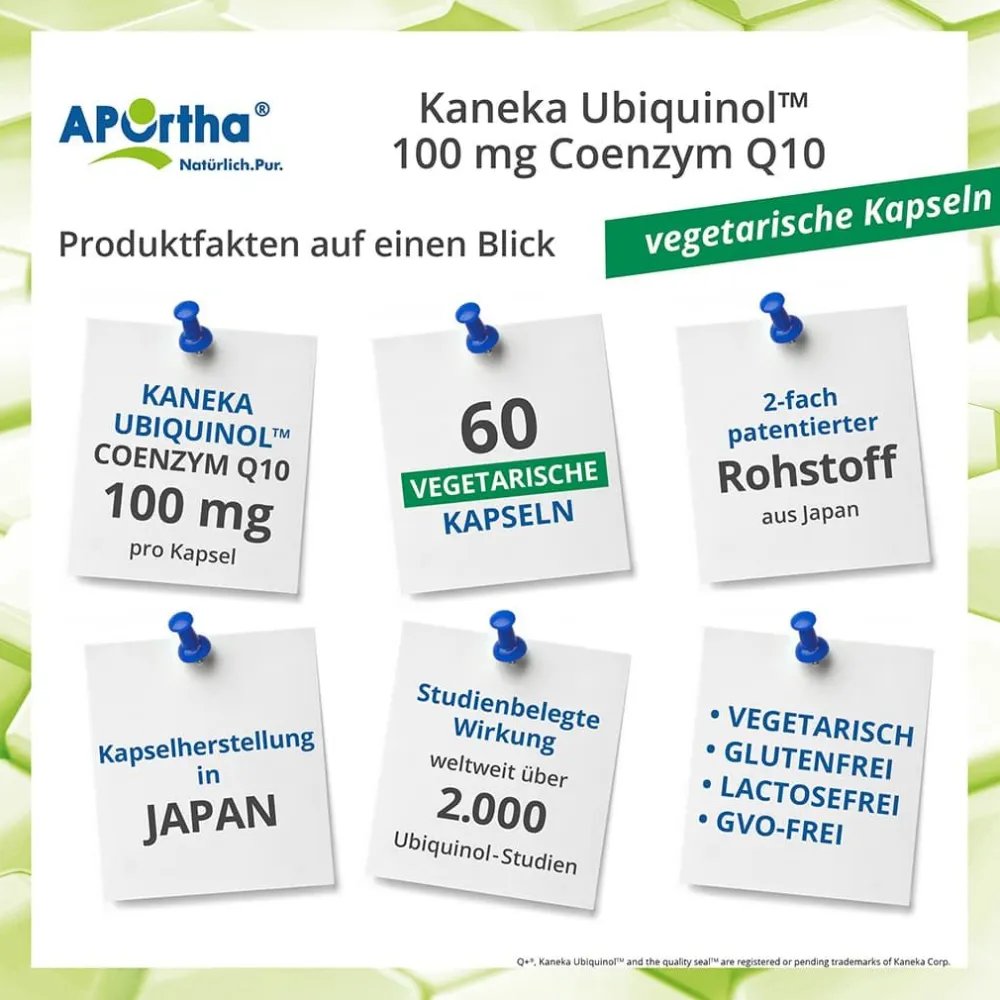 ® Kaneka Ubiquinol™ Coenzym Q10 - 100 mg - Kapseln>Aportha Discount