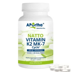 ® Natto Vitamin K2 MK-7 Cyclo® Tabletten - 200 µg|Aportha Discount