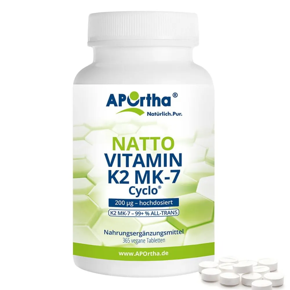 ® Natto Vitamin K2 MK-7 Cyclo® Tabletten - 200 µg|Aportha Discount