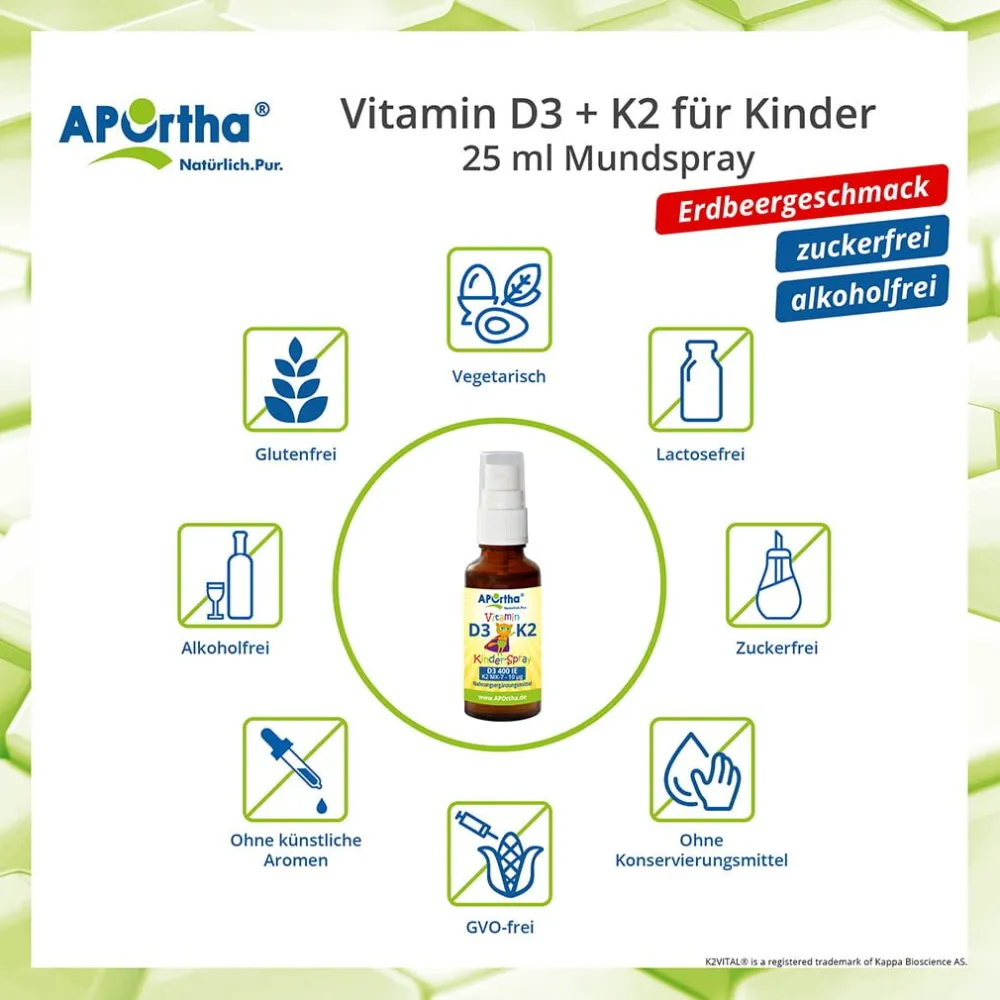 ® Vitamin D3 + K2 - Kinder-Spray>Aportha Sale