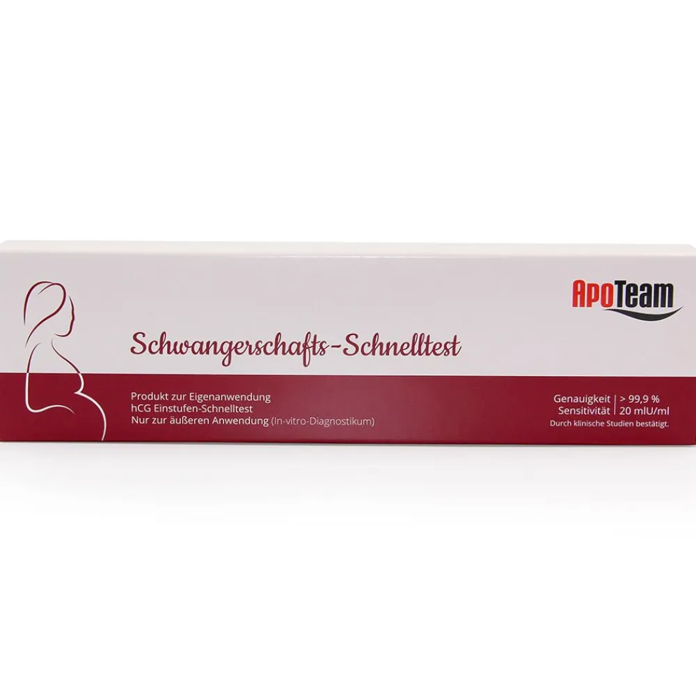APOTEAM Schwangerschafts-Schnelltest 20mlU/ml>