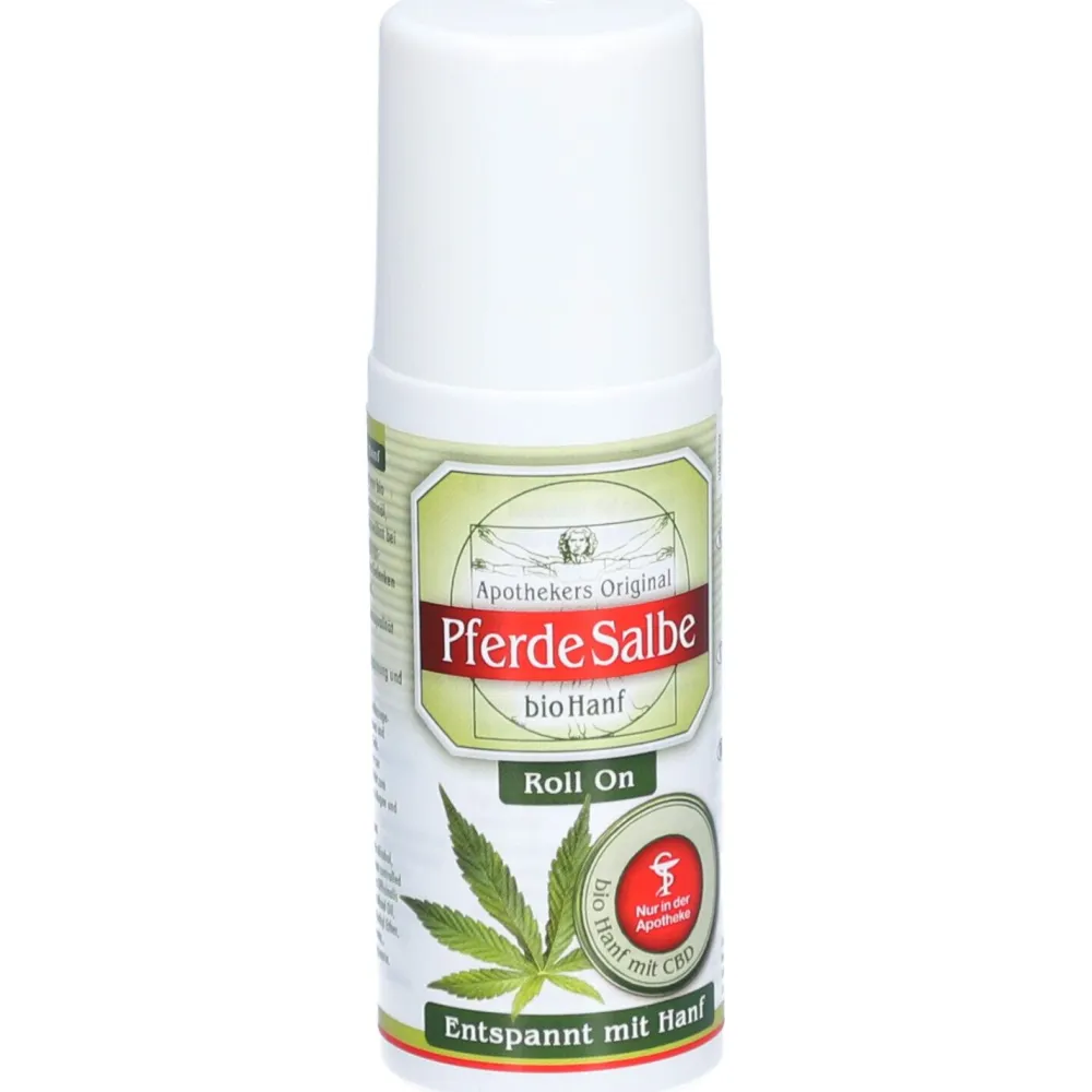 Apothekers Original Pferde Salbe bio Hanf Roll-on>