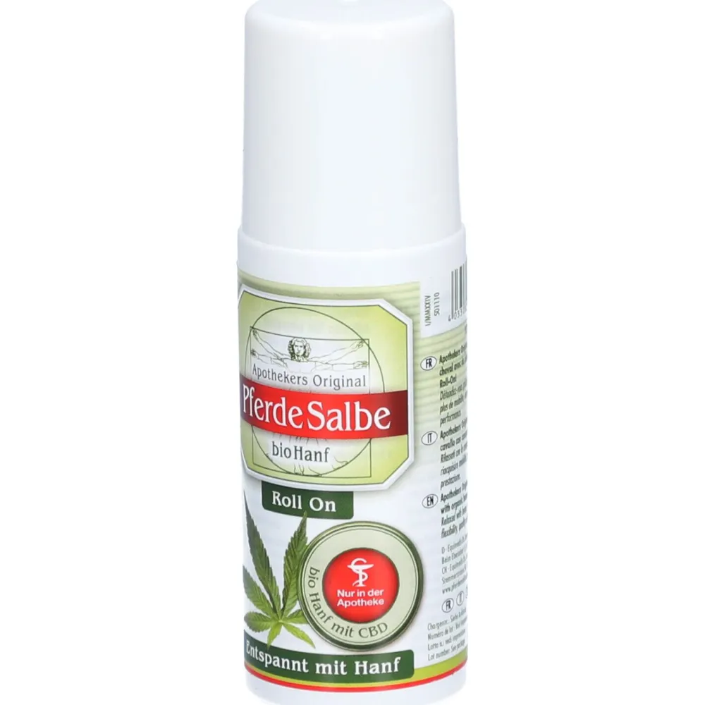 Apothekers Original Pferde Salbe bio Hanf Roll-on>