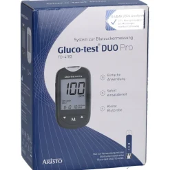Aristo Gluco-test® DUO Pro TD-4183 System zur Blutzuckermessung (mg/dL)><noscript><img width=