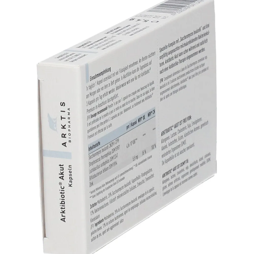 Arktibiotic® Akut>ARKTIS BIOPHARMA Hot