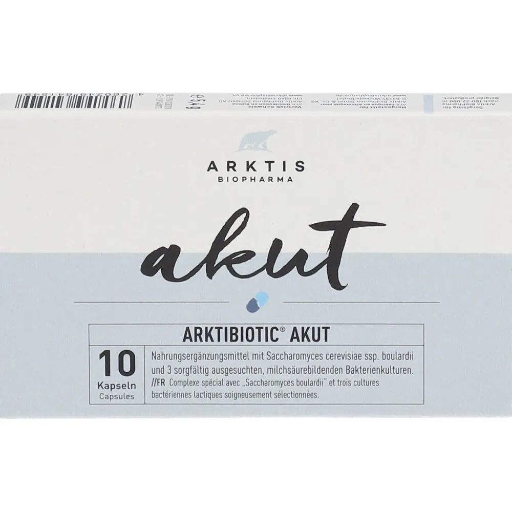 Arktibiotic® Akut>ARKTIS BIOPHARMA Hot