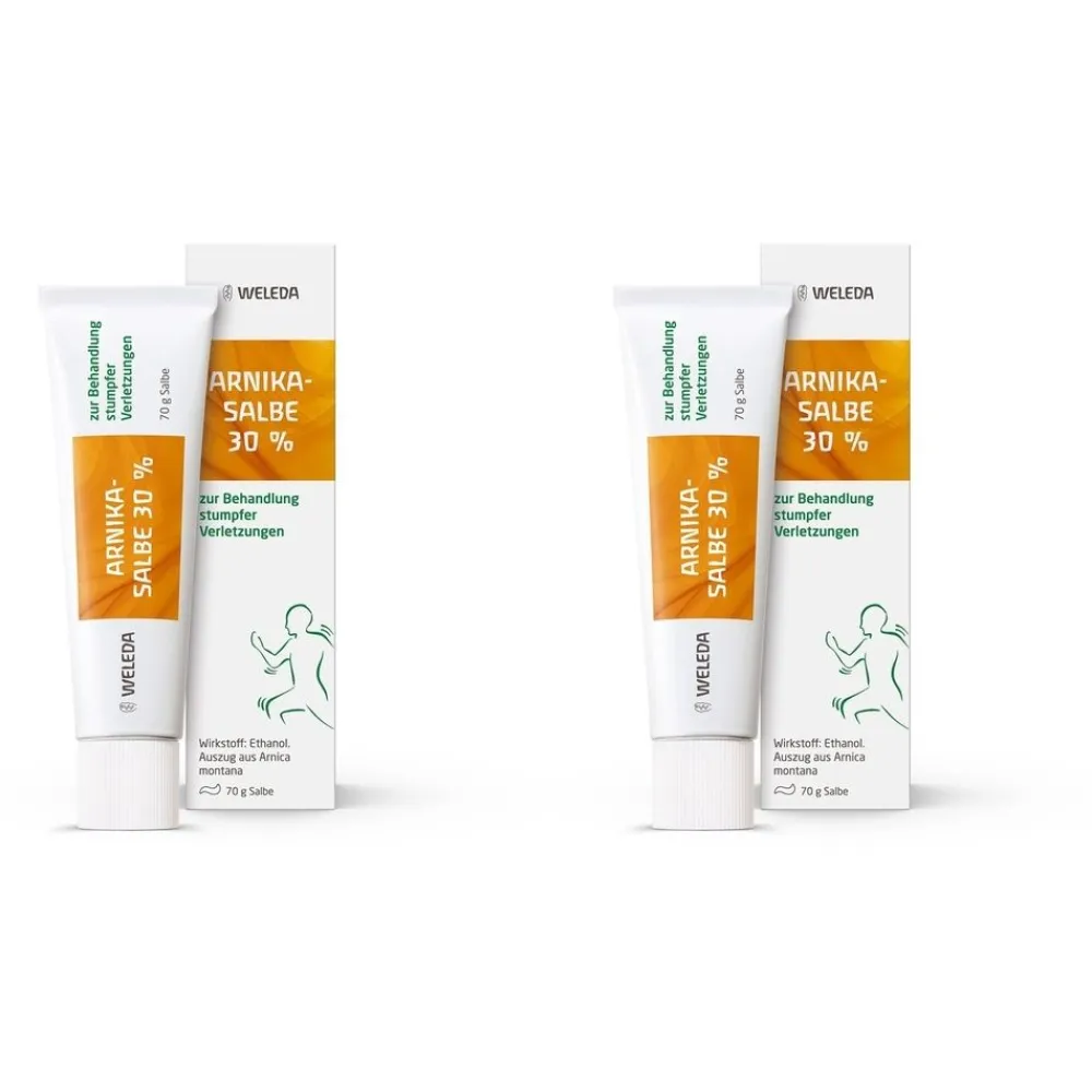 Arnika-Salbe 30% zur wirksamen Behandlung von Prellungen, Hämatomen, Zerrungen und Quetschungen| Outlet