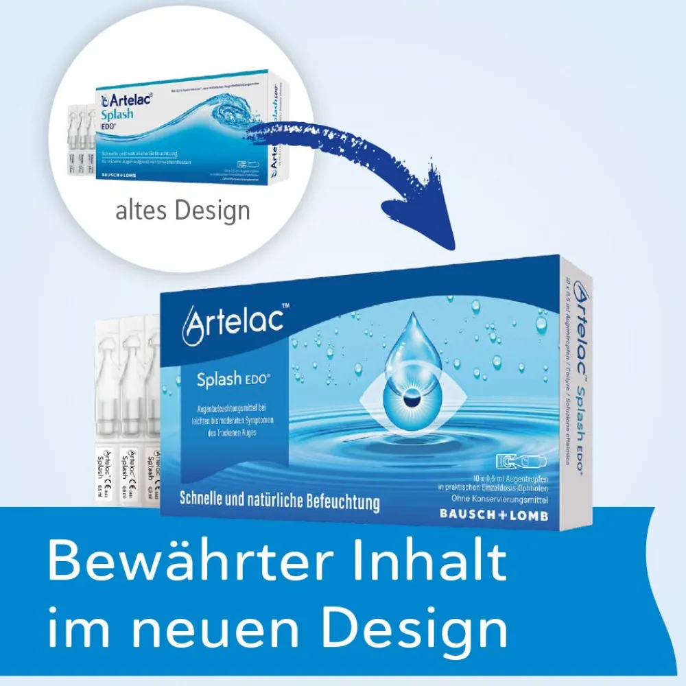 ® Splash EDO® Augentropfen>Artelac Online