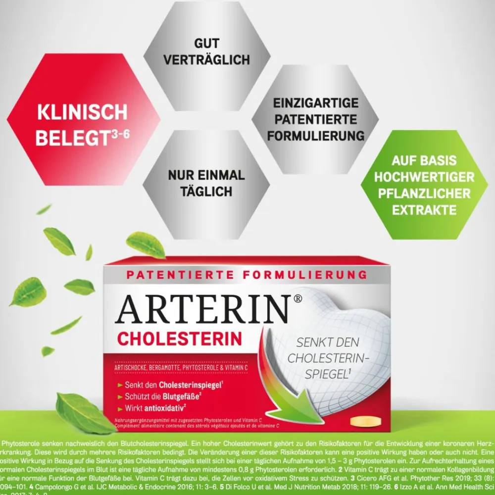 Arterin® Cholesterin Tabletten| Best