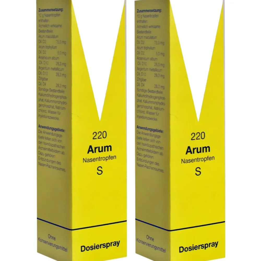 Arum Nasentropfen S 220>