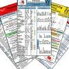 Arztpraxis Karten-Set - praktisches Set mit Laborwerten, Medikamenten-Haltbarkeit, Reanimation, EKG> Hot