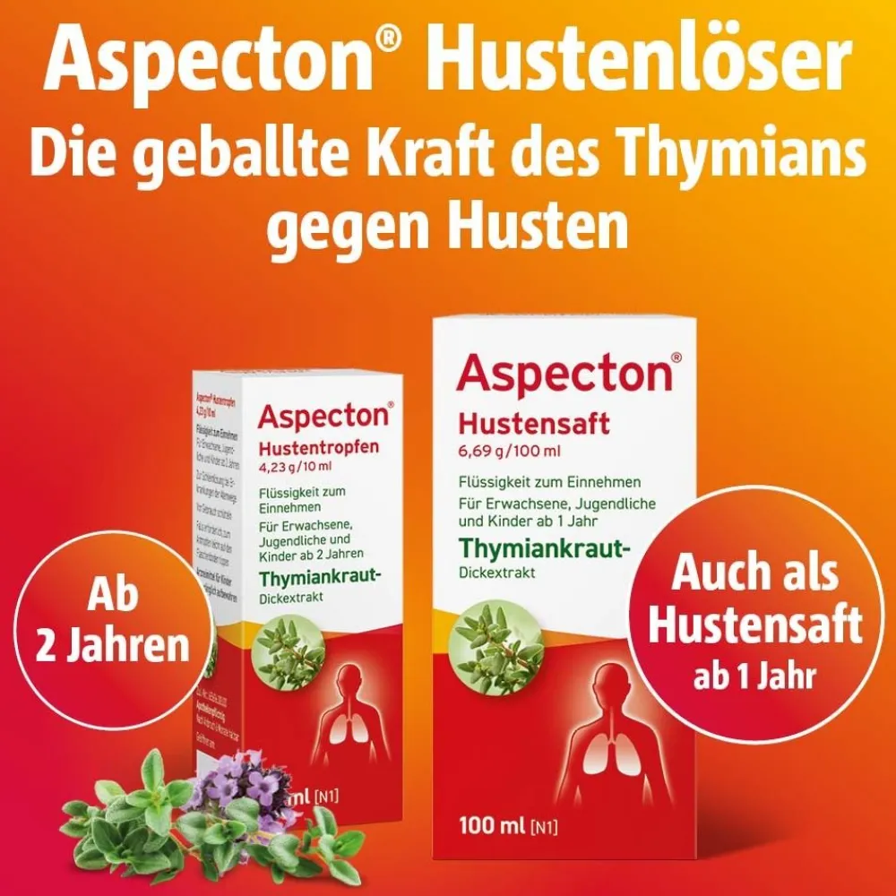® Hustentropfen bei Husten und akuter Bronchitis|Aspecton
