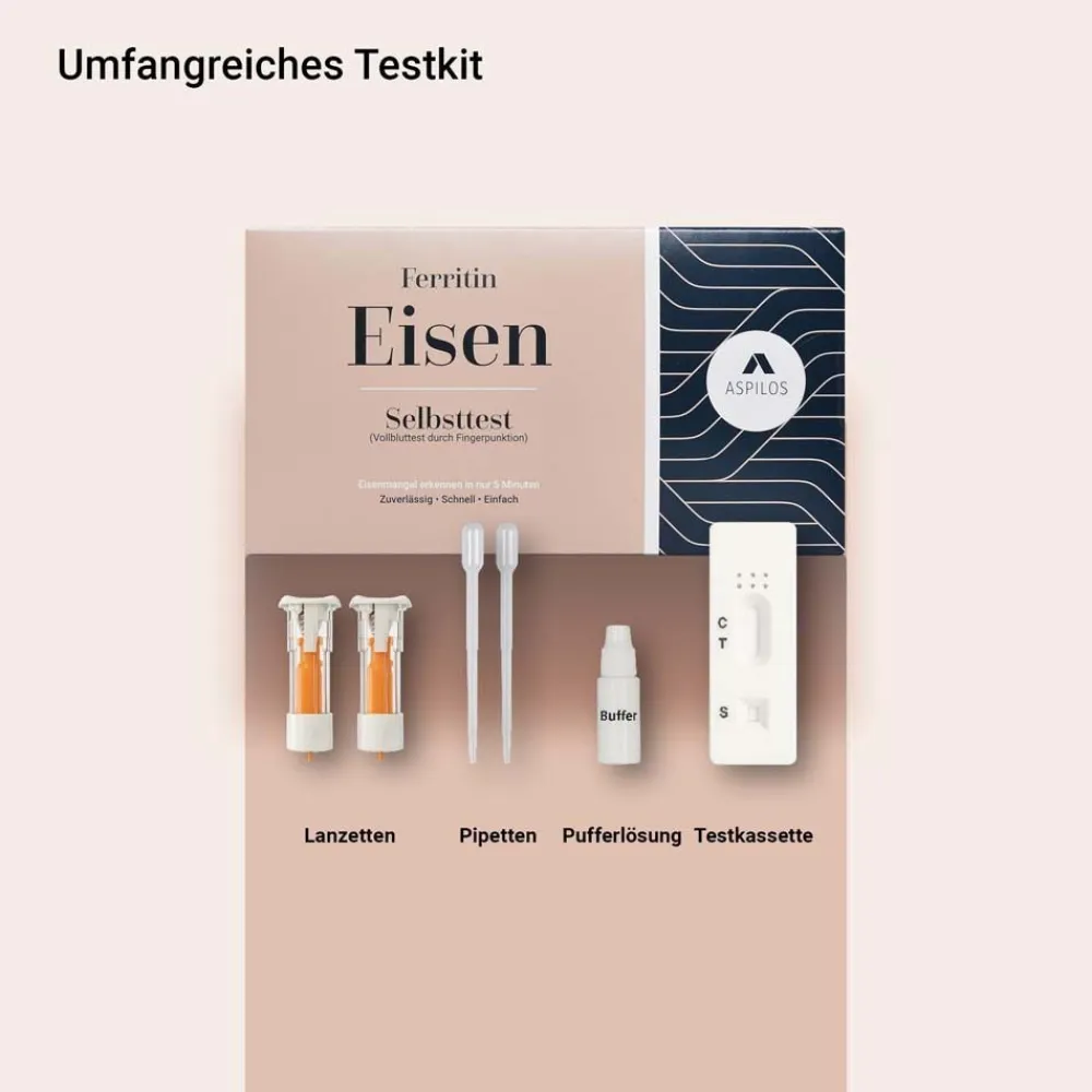 ASPILOS Eisenmangel Selbsttest|