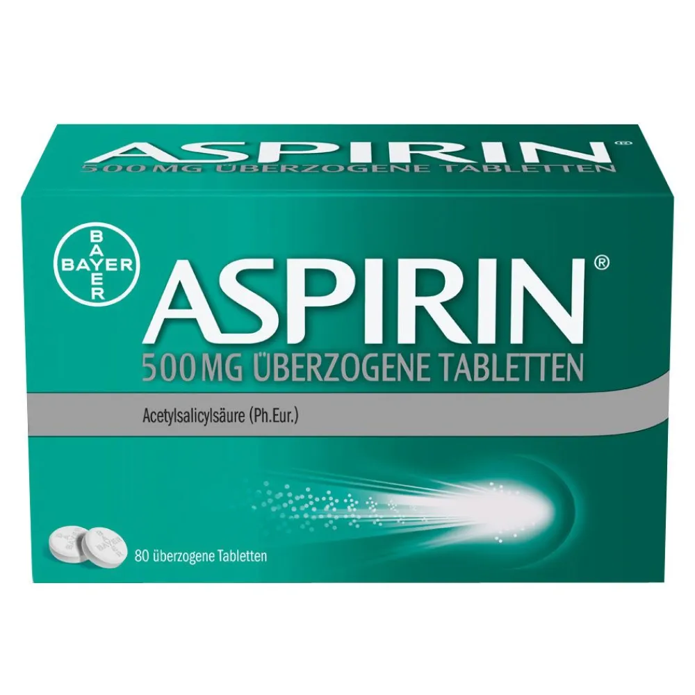 500 mg überzogene Tabletten – bewährte Wirksamkeit gegen Kopfschmerzen>Aspirin Online