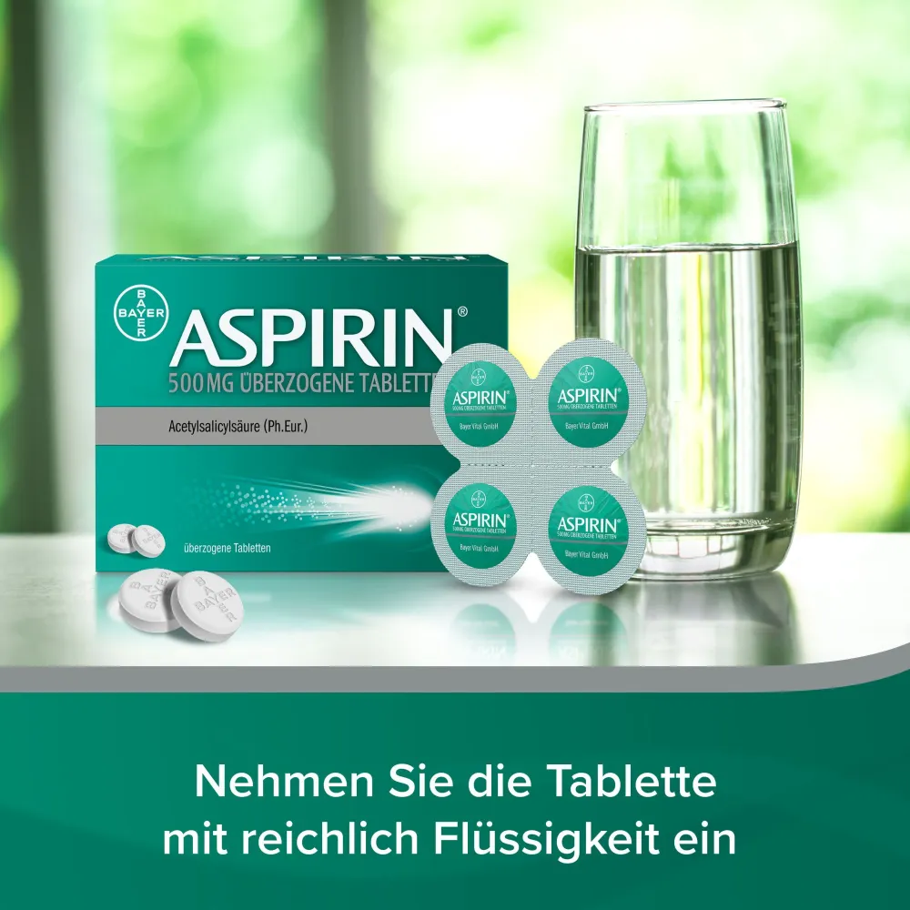 500 mg überzogene Tabletten – bewährte Wirksamkeit gegen Kopfschmerzen>Aspirin Online