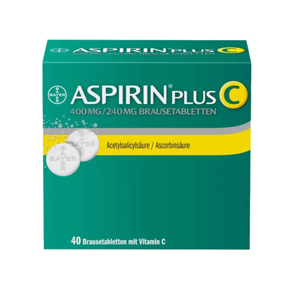 Plus C Brausetabletten – sprudelnd schnell bei ersten Erkältungsanzeichen>Aspirin New