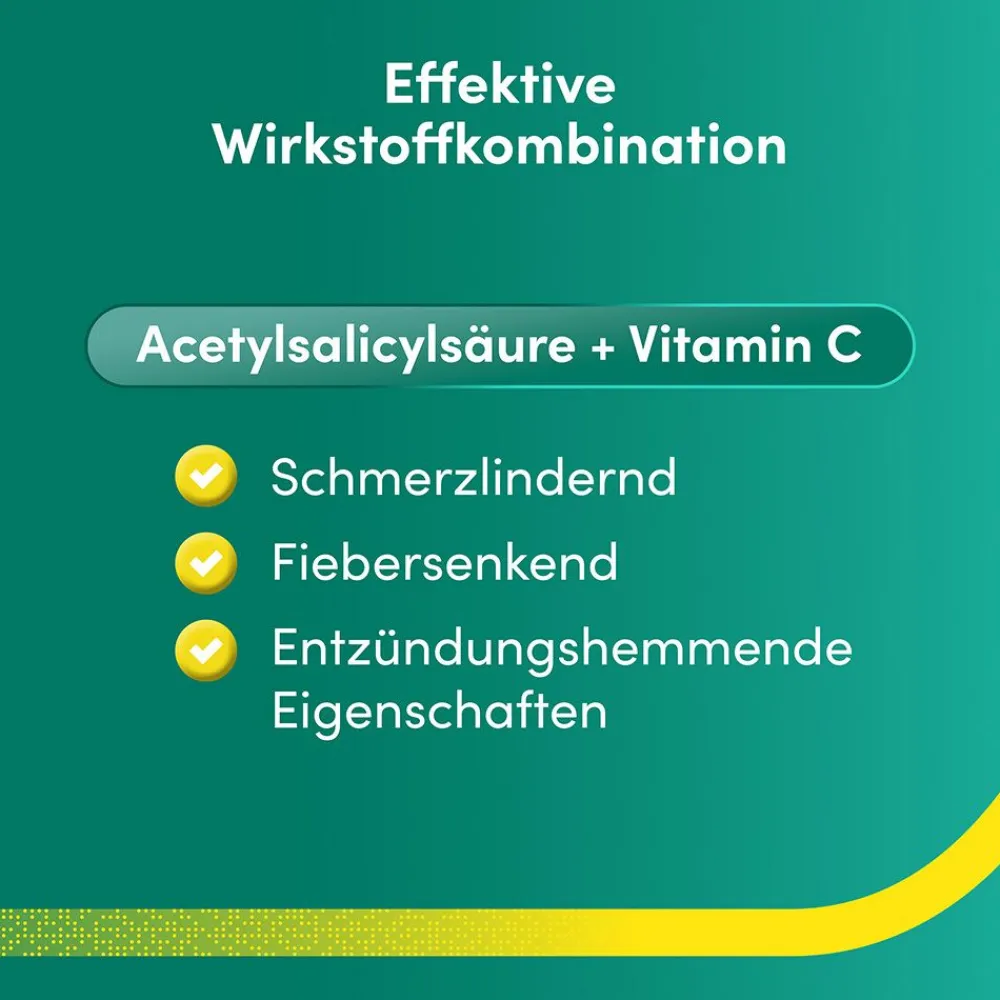 ® Plus C Forte Brausetabletten|Aspirin Clearance
