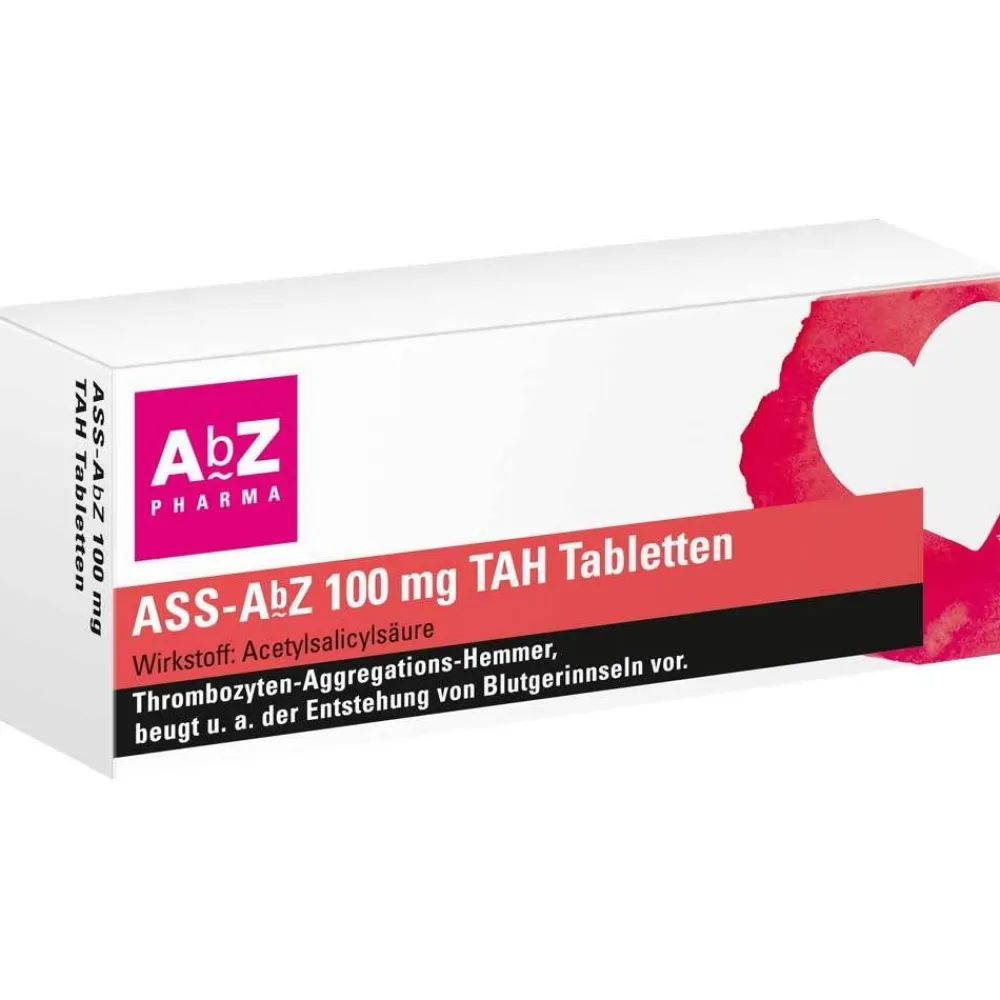 ASS-AbZ 100mg TAH Tabletten bei instabiler Angina pectoris|AbZ Pharma Hot