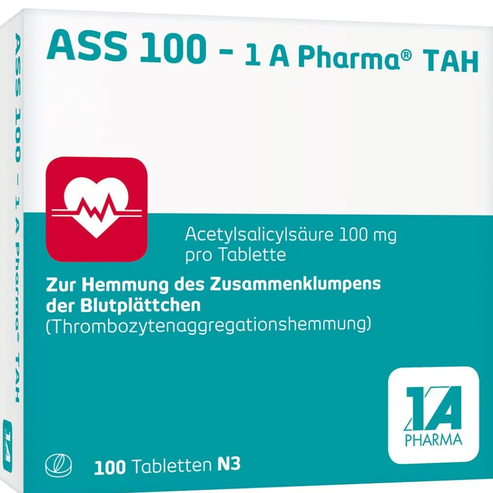 - 1 A Pharma® TAH>ASS 100 Online