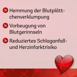 ASS Dexcel® Protect 75 mg, zur Vorbeugung von Herzinfarkt und Schlaganfall bei vorbelasteten Patienten|ASS 75 Clearance