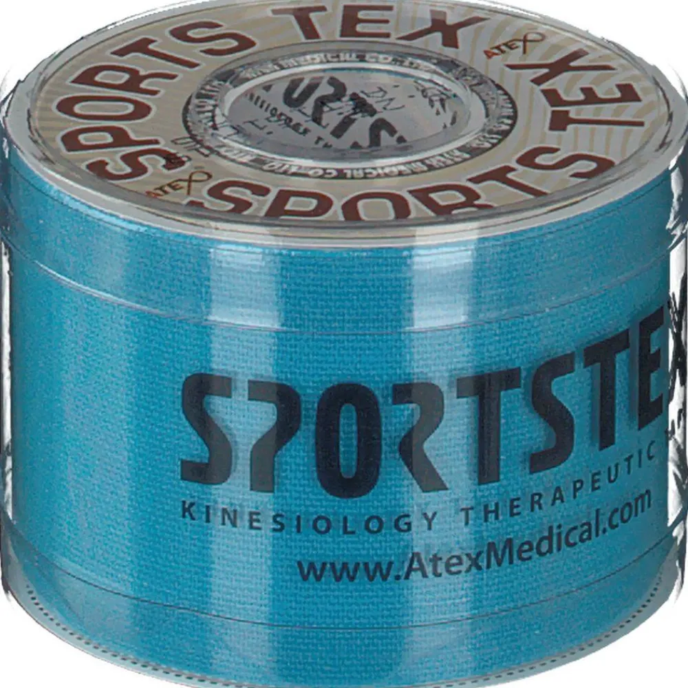 ATEX® SPORTS TEX Kinesiologie Tape 5 cm x 5 m Blau> Hot