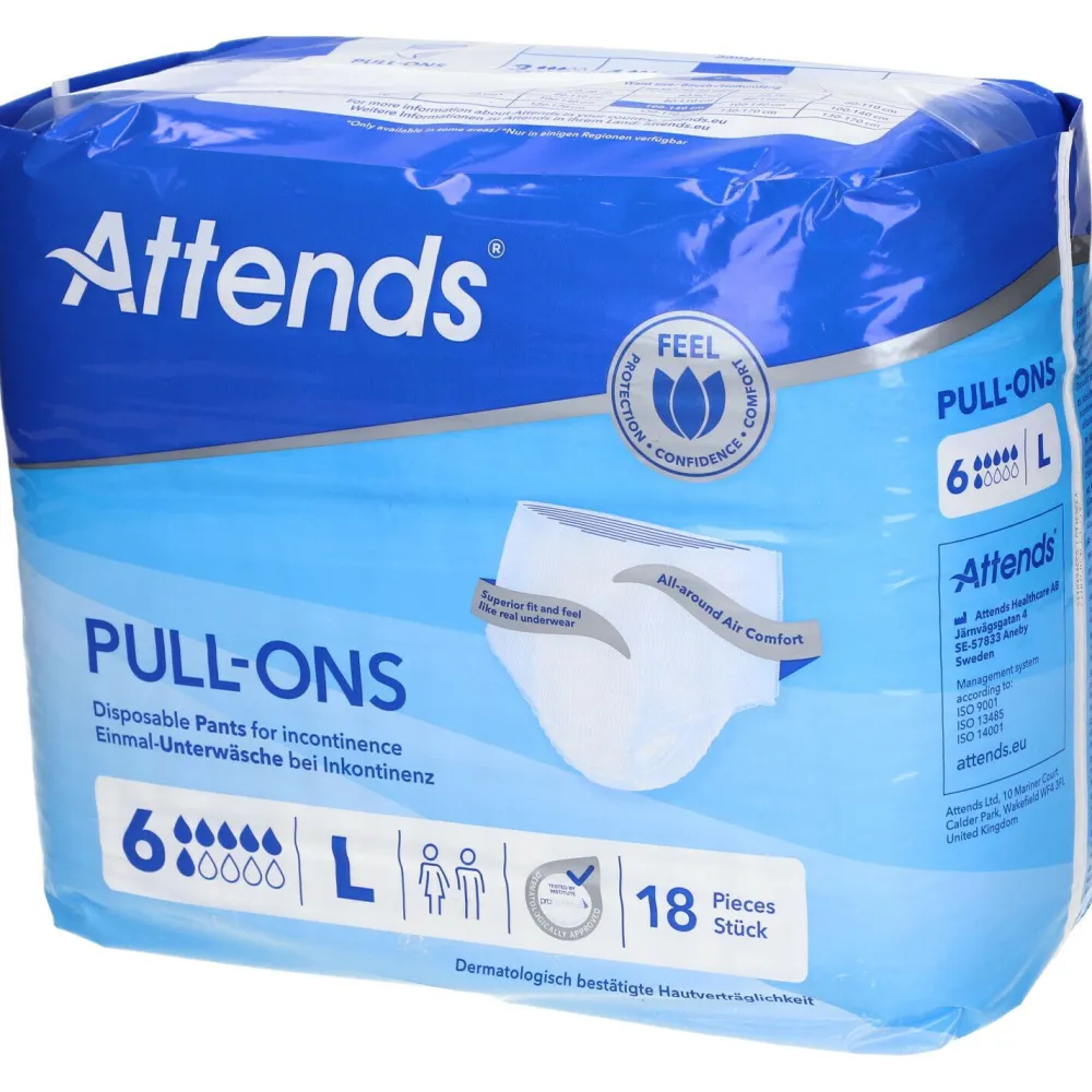 ® Pull-Ons 6 L>Attends Best