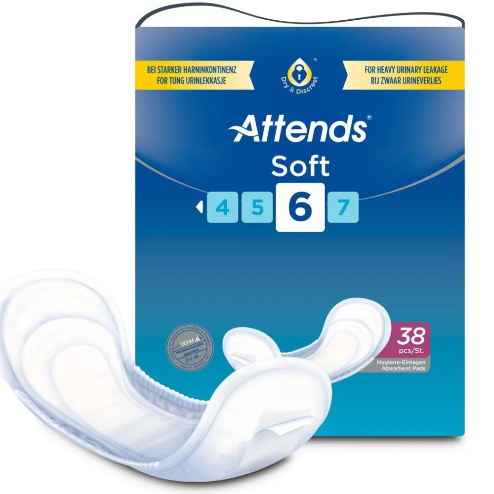 ® Soft 6 Einlagen|Attends