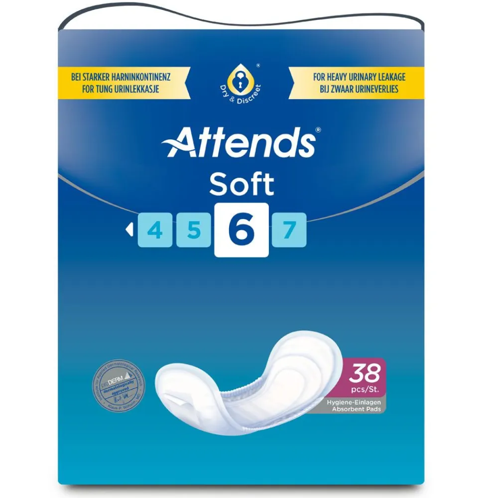® Soft 6 Einlagen|Attends