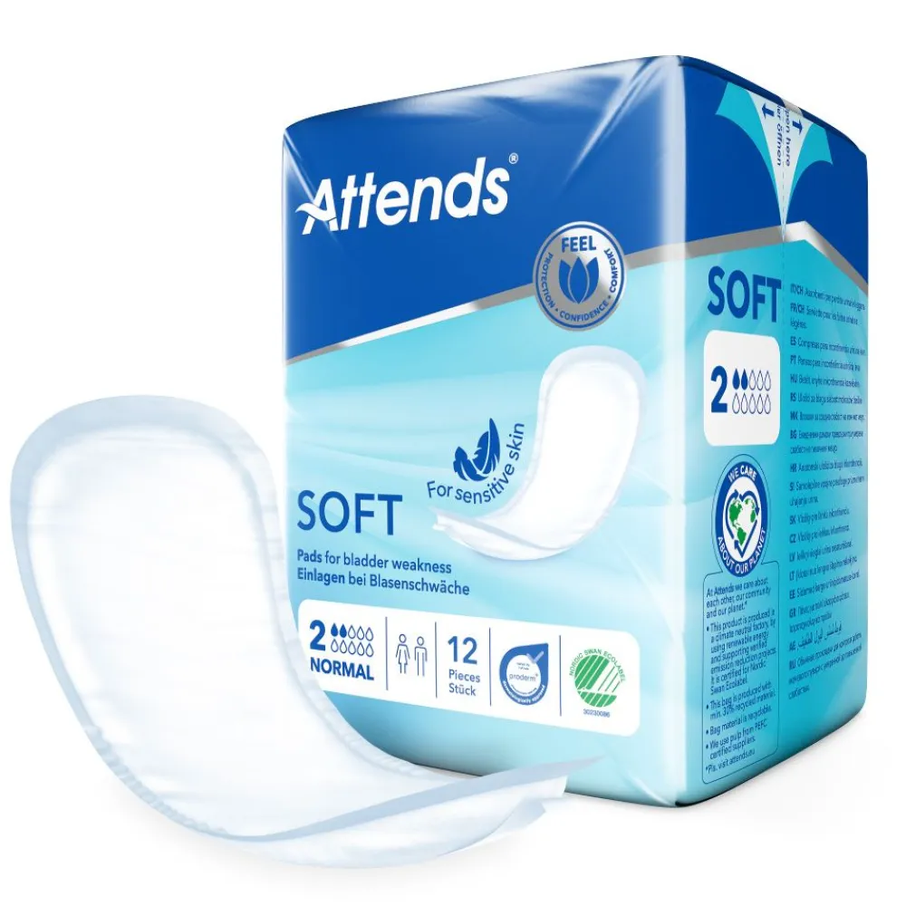 Attends® Soft 2 Normal Einlagen|Attends Soft New