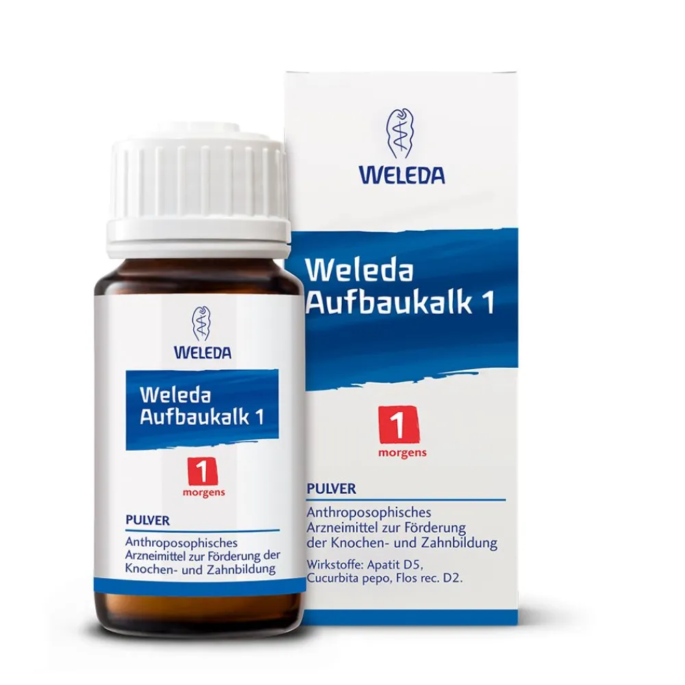Aufbaukalk 1 Pulver für gesunde Knochen- und Zahnbildung bei Kleinkindern und Schwangeren>WELEDA Online
