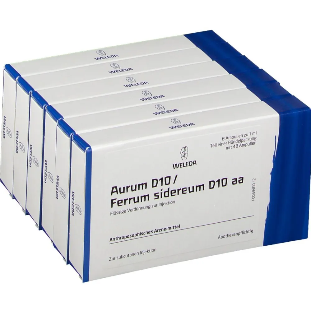 Aurum D10 / Ferrum sidereum D10>WELEDA Aurum Hot